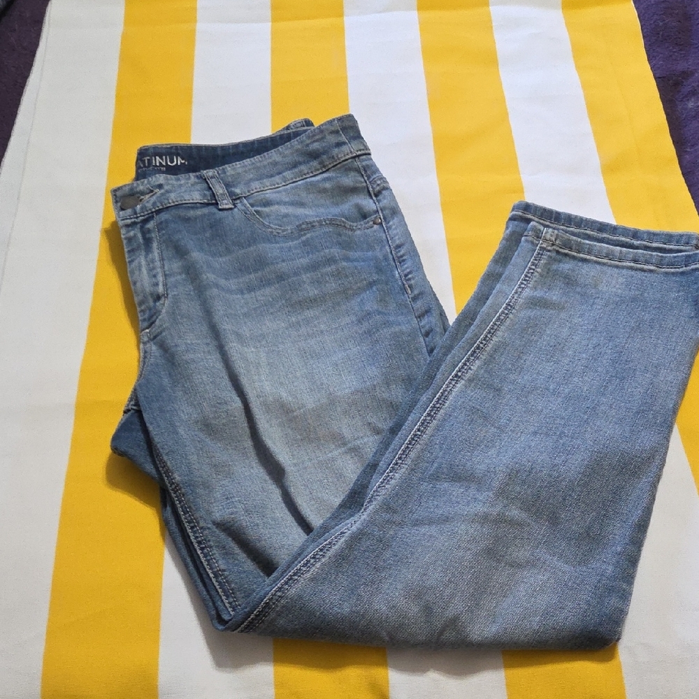 Chico's Light Blue Boyfriend Jeans